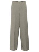 Soaked In Luxury Sllilu Corinne Wide Long Pants Grå