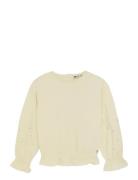 Daily 7 T-Shirt Longsleeve Smock Kräm