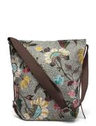Ceannis Shoulder Bag Flower Linen Color: Grey Multi/patterned