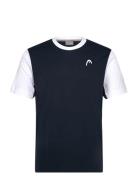 Head Slice T-Shirt Men Marinblå
