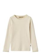 Wheat T-Shirt L/S Belis Kräm