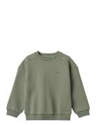 Wheat Sweatshirt L/S Willi Khaki Green