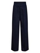 Nümph Nubussy Denim Long Pants Marinblå