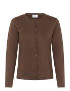 Saint Tropez A8661, Milasz R-Neck Cardigan Brun