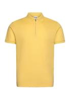 Selected Slhfave Zip Ss Polo Gul