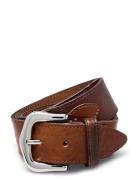 Mango Leather Belt Brun