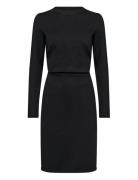 Saint Tropez Milasz Ls Dress Svart