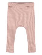 Petit Piao Ppdian Fold Leggings Stripe Noos Rosa