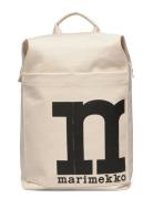 Marimekko Mono Backpack Solid Kräm