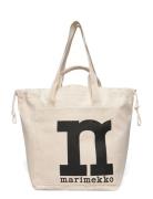 Marimekko Mono City Tote Solid Kräm
