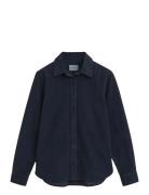 GANT Reg Cord Shirt Blå