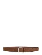 GANT Classic Suede Belt Brun