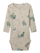 Name It Nbmnohr Ls Body Grå