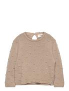 Lil'Atelier Nmngable Ls Loose Knit Lil Beige