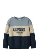 Name It Nkmvemil Ls Nreg Sweat Bru Marinblå