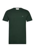 GANT Slim Shield Ss T-Shirt Grön