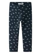 Name It Nmftavina Sweat Fleece Legging Bru Noos Marinblå