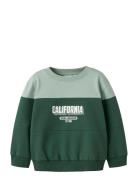 Name It Nmmvemil Ls Nreg Sweat Bru Grön