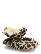 Melton Leo Textile Slippers Brun