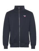 Sebago Larry Zip Sweater Marinblå