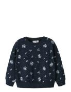 Name It Nmfviloui Ls Rlx Sweat Bru Marinblå