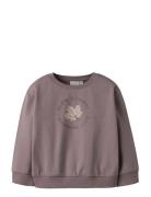 Name It Nmfviloui Ls Rlx Sweat Bru Lila