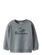 Name It Nmmvildar Ls Sweat Box Bru Blå