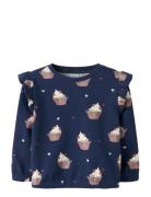 Name It Nmfnaya Sweat Bru Marinblå