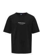 ONLY & SONS Osjcurated Rlx Print Ss Tee Vd Svart