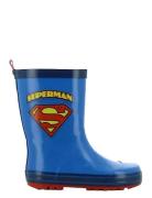 Super Mario Superman Rainboots Blå