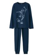 Name It Nkmnightset Titan Skater Noos Blå