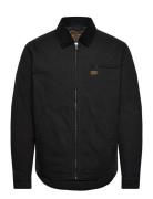 Superdry Cotton Canvas Ranch Jkt Marinblå