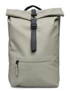 Rains Rolltop Rucksack W3 Grå