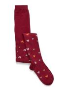 Melton Wild Hearts Tights Röd