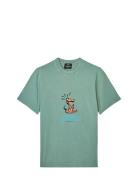 Mads Nørgaard Cotton Jersey Sweathart Frode Tee Grön