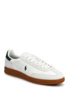 Polo Ralph Lauren Bedford Leather-Suede Sneaker Vit