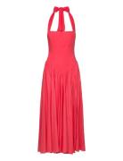 Bardot Marabella Halter Maxi Dress Rosa