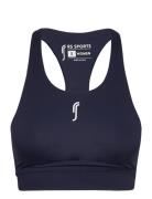 RS Sports Women's Stretch Tech Sports Bra Logo Marinblå