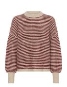 Kaffe Kaellery Knit Pullover Röd