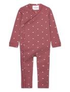 The New Tnsbnova L_S Wrap Jumpsuit Röd