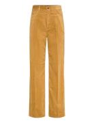Polo Ralph Lauren Cotton Corduroy Wide-Leg Pant Beige