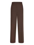 Polo Ralph Lauren Wool Crepe Relaxed Straight Pant Brun