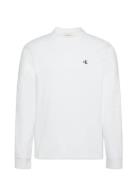 Calvin Klein Jeans Ls Easy Monogram Tee Vit