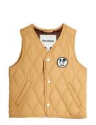 Mini Rodini Ritzratz Patch Quilted Vest Gul