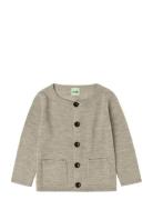 FUB Baby Rib Cardigan Beige