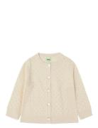 FUB Baby Pointelle Cardigan Kräm