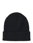 FUB Rib Beanie Svart