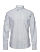 GANT Slim Classic Oxford Stripe Shirt Blå