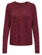 ONLY Onllolli L/S Pullover Knt Noos Röd