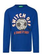 United Colors Of Benetton T-Shirt L/S Blå